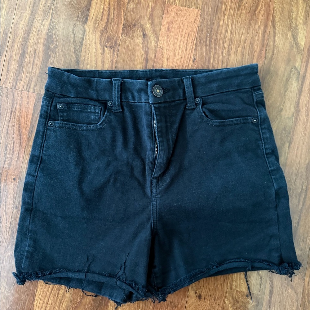 American Eagle Outfitters Black Jean Shorts